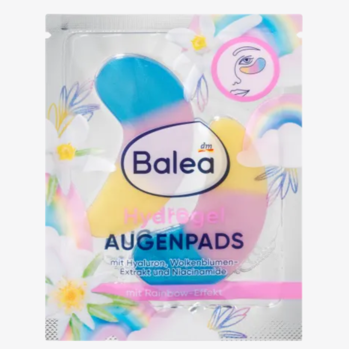 Balea Oogkussentjes hydrogel regenboog 2st ( 1 paar )