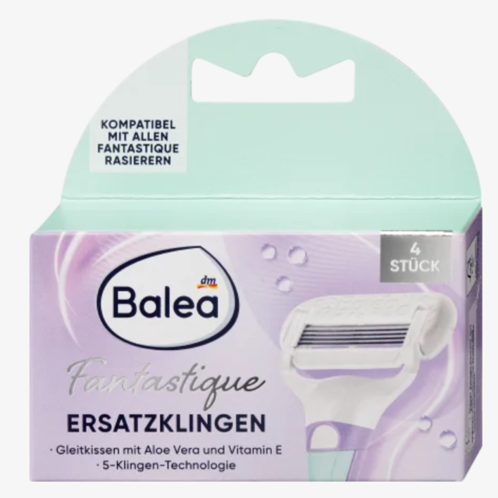 Balea Fantastische Scheermesjes ( opzet stukjes ) 4 stuks